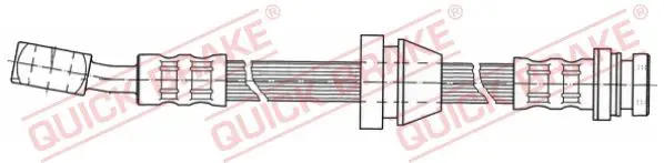 Bremžu šļūtene Quick Brake 58919