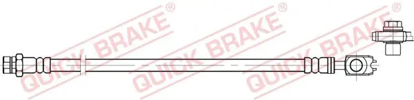 Bremžu šļūtene Quick Brake 59802X