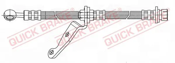 Bremžu šļūtene Quick Brake 59901