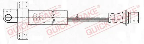 Bremžu šļūtene Quick Brake 62013