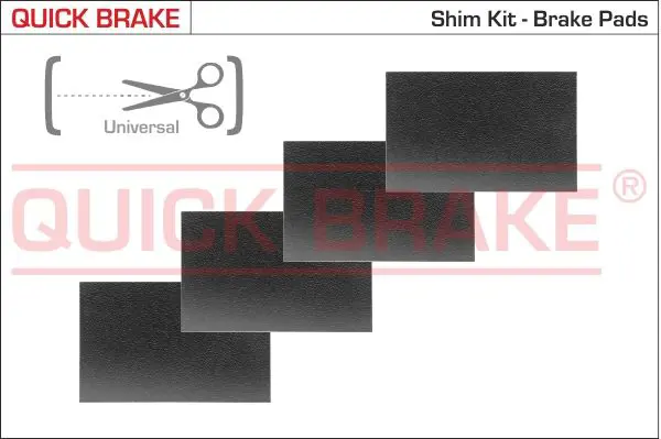 Pretčīkstēšanas plēve, Bremžu uzlikas Quick Brake