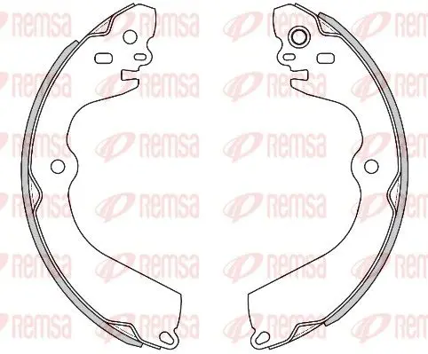 Brake Shoe REMSA 447000