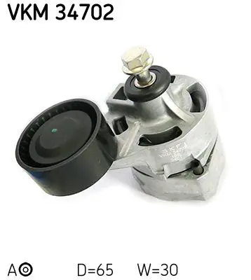 Spriegotājrullītis, Ķīļrievu siksna SKF VKM34702