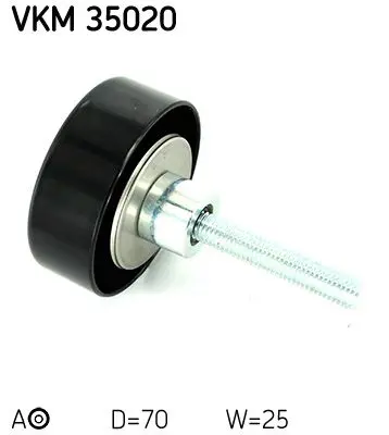 Parazīt-/Vadrullītis, Ķīļrievu siksna SKF VKM35020