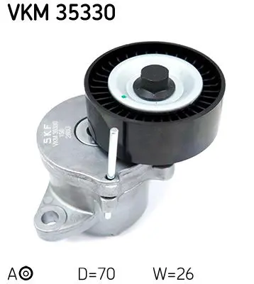 Spriegotājrullītis, Ķīļrievu siksna SKF VKM35330