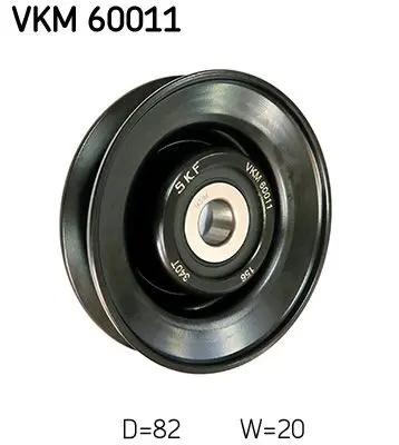 Parazīt-/Vadrullītis, Ķīļsiksna SKF VKM60011