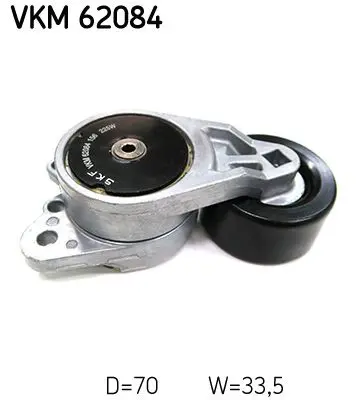 Siksnas spriegotājs, Ķīļsiksna SKF VKM62084