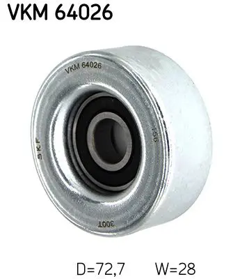 Parazīt-/Vadrullītis, Ķīļrievu siksna SKF VKM64026