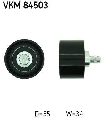 Parazīt-/Vadrullītis, Zobsiksna SKF VKM84503