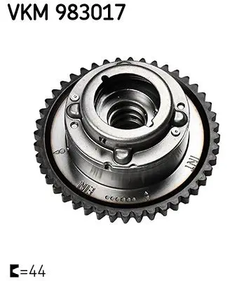 Sadales vārpstas regulēšanas mehānisms SKF VKM983017