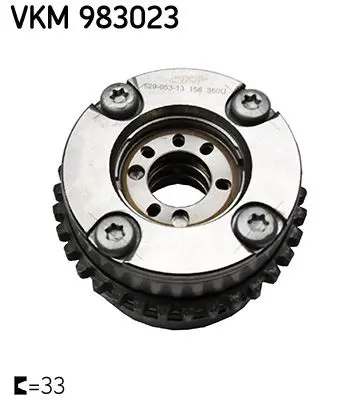 Sadales vārpstas regulēšanas mehānisms SKF VKM983023