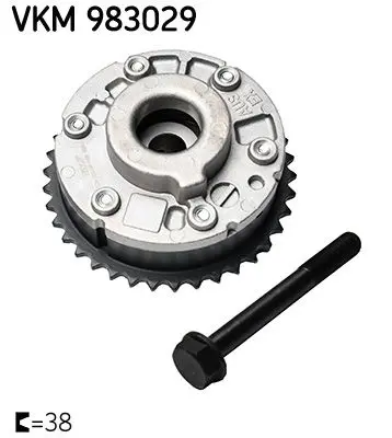 Sadales vārpstas regulēšanas mehānisms SKF VKM983029