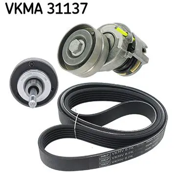 Ķīļrievu siksnu komplekts SKF VKMA31137