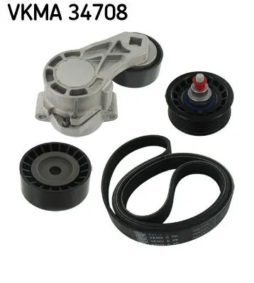 Ķīļrievu siksnu komplekts SKF VKMA34708
