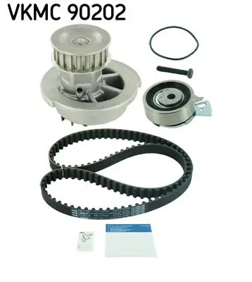 Ūdenssūknis + Zobsiksnas komplekts SKF VKMC90202