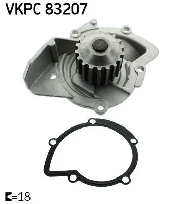 Ūdenssūknis SKF VKPC83207