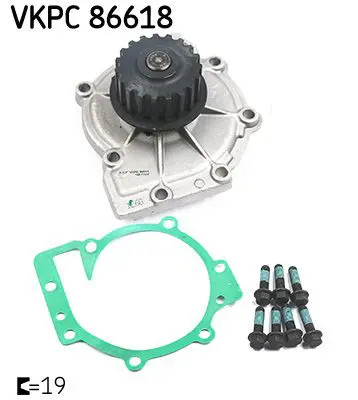 Ūdenssūknis SKF VKPC86618