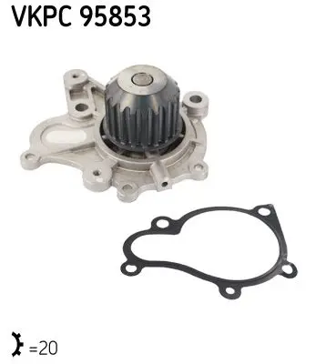 Ūdenssūknis SKF VKPC95853