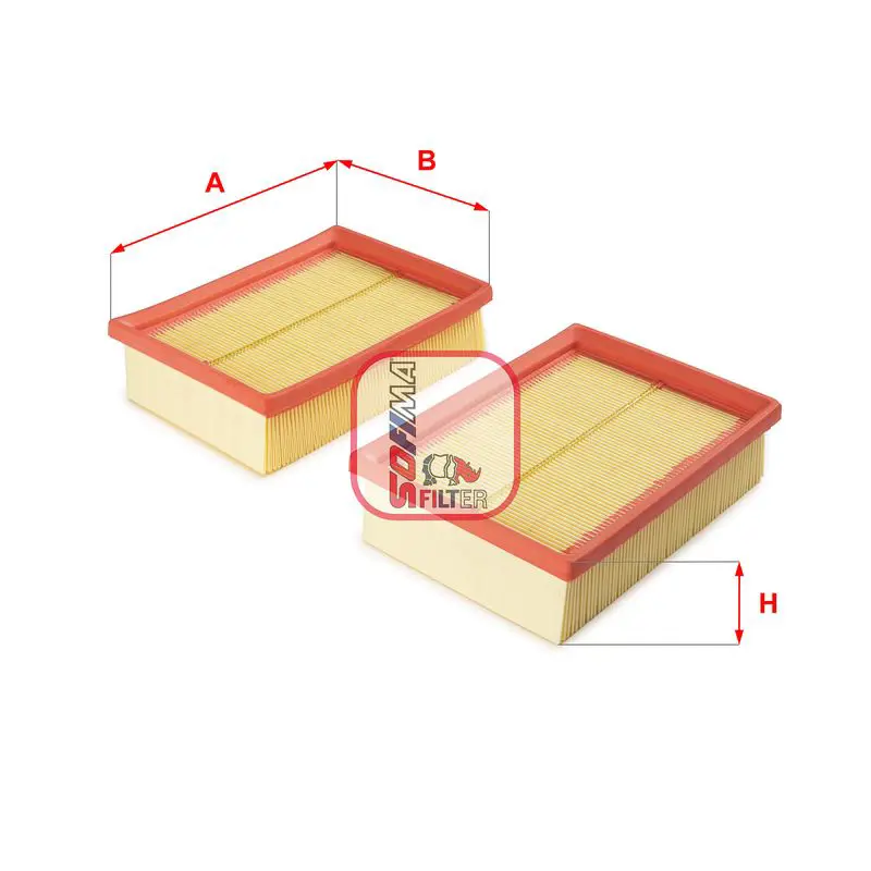 Gaisa filtrs SOFIMA S0302A