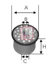Degvielas filtrs SOFIMA S0910NC