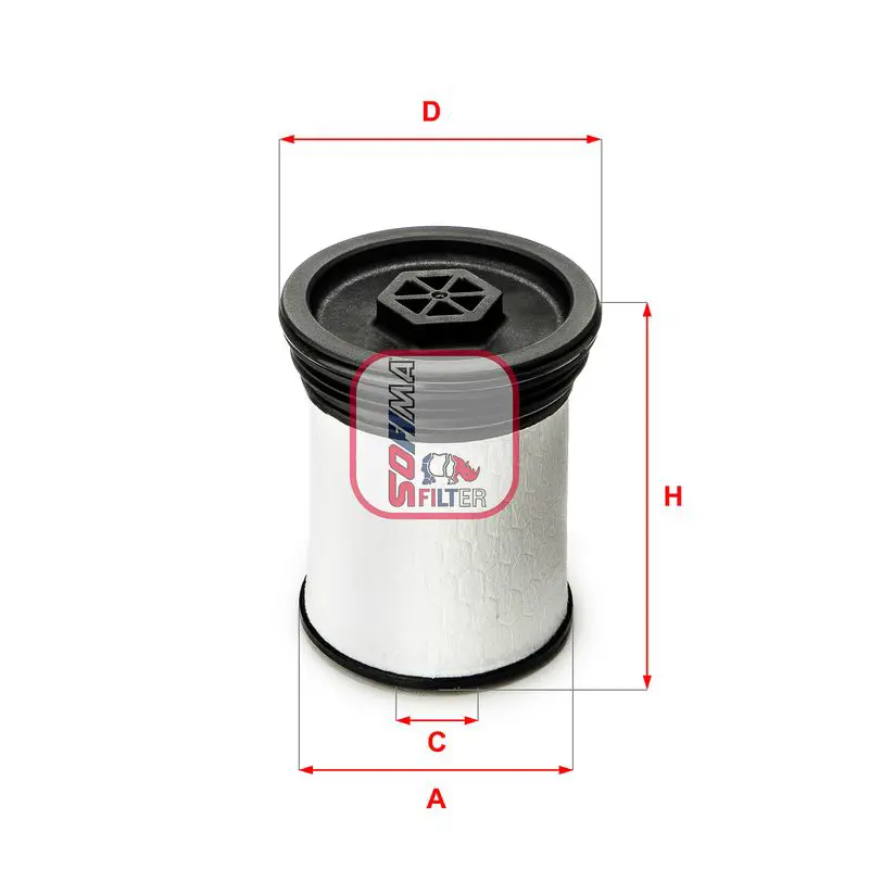 Degvielas filtrs SOFIMA S1019NE