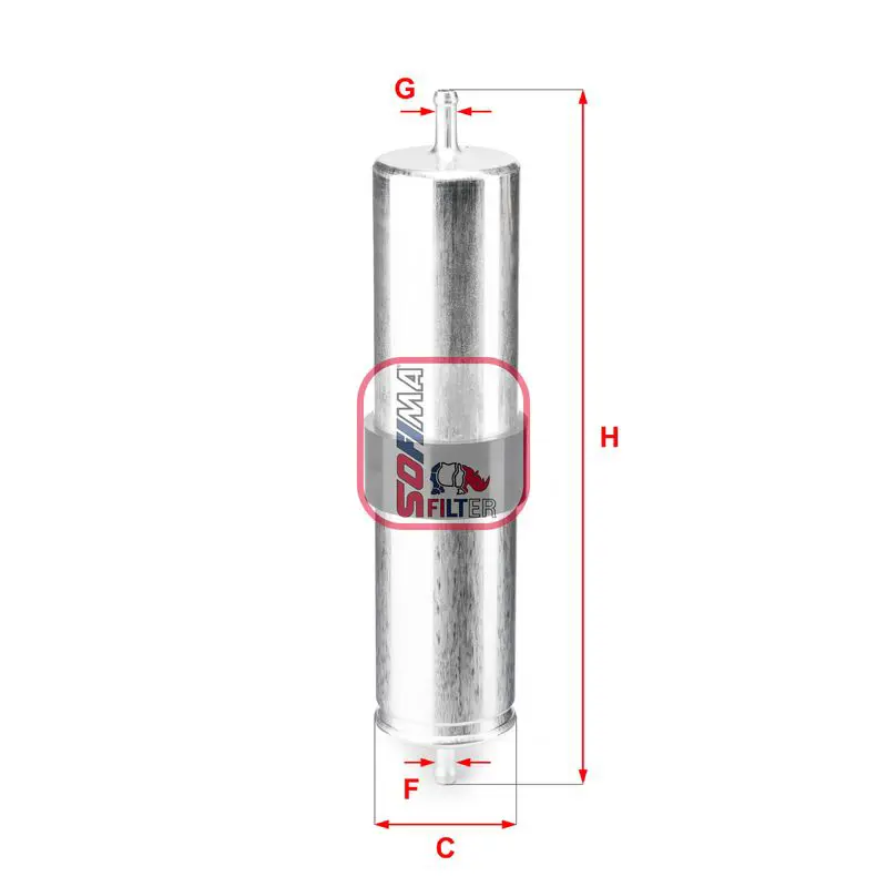 Degvielas filtrs SOFIMA S1838B
