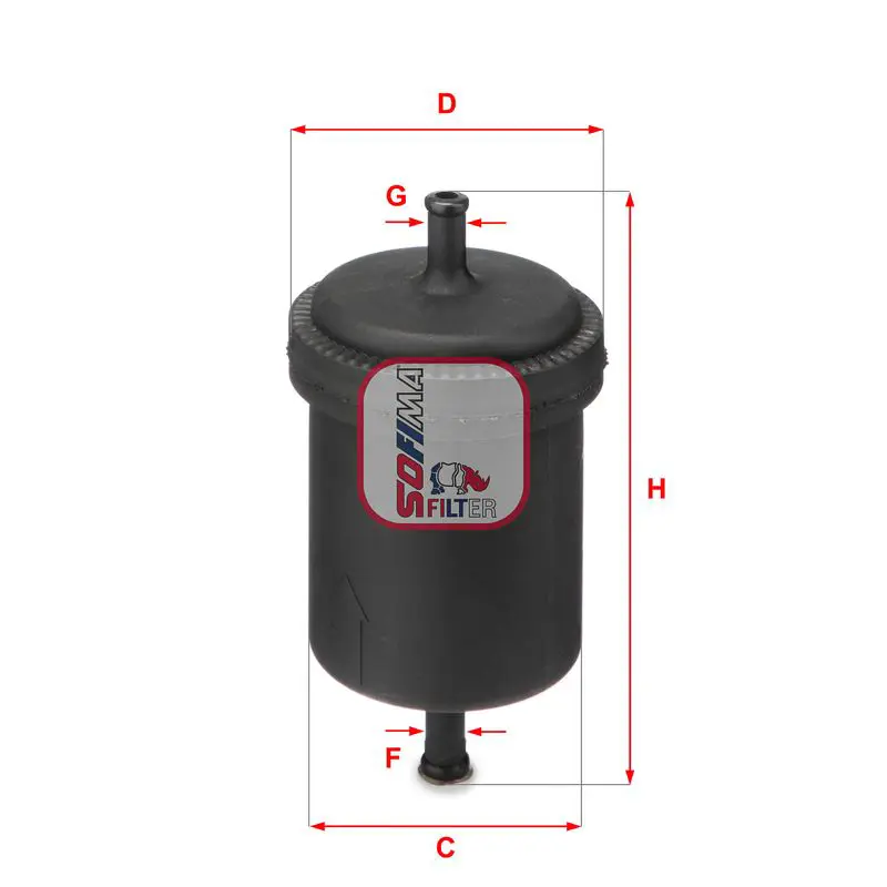 Degvielas filtrs SOFIMA S3900B