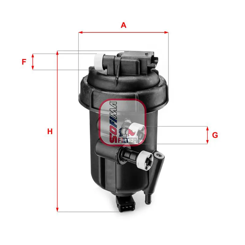 Degvielas filtrs SOFIMA S5108GC