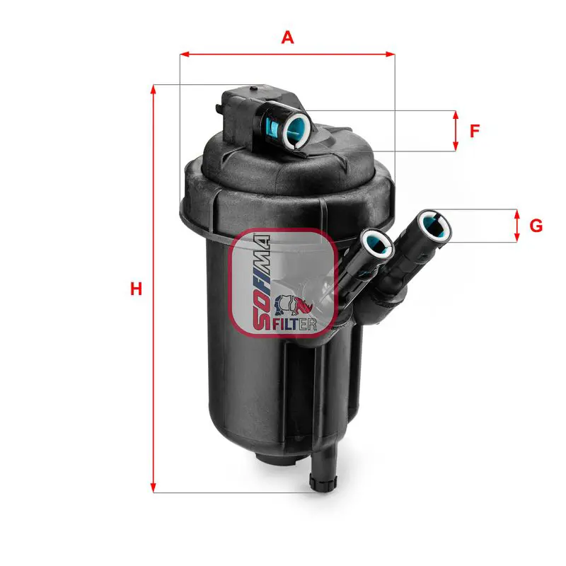 Degvielas filtrs SOFIMA S5116GC