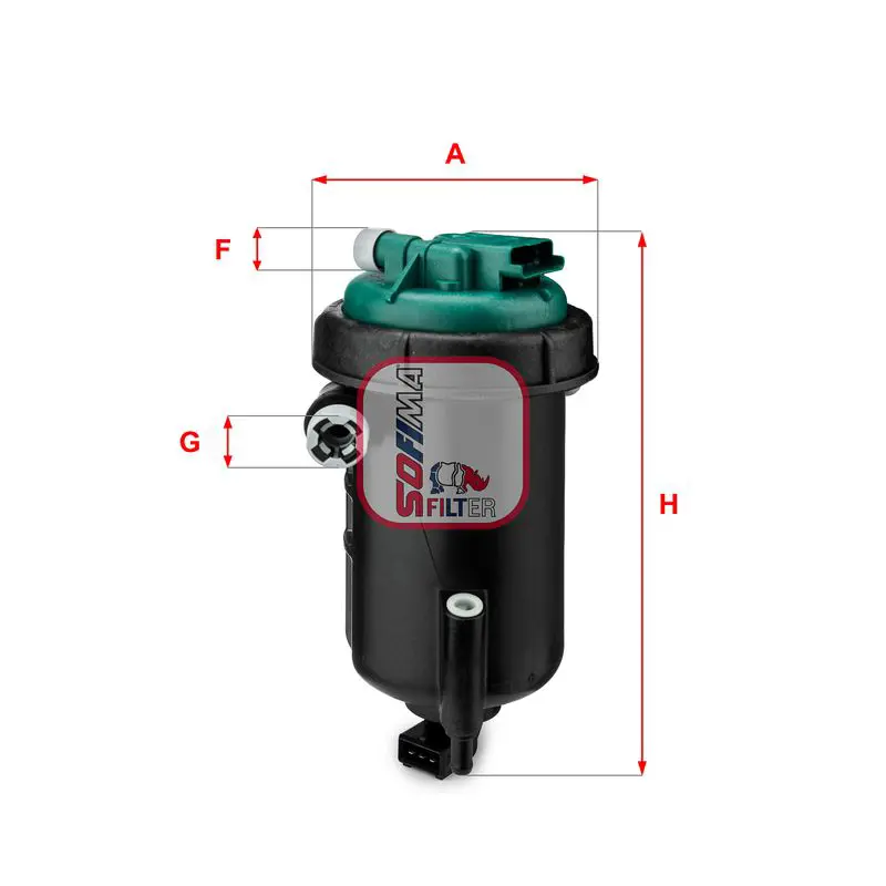Degvielas filtrs SOFIMA S5148GC