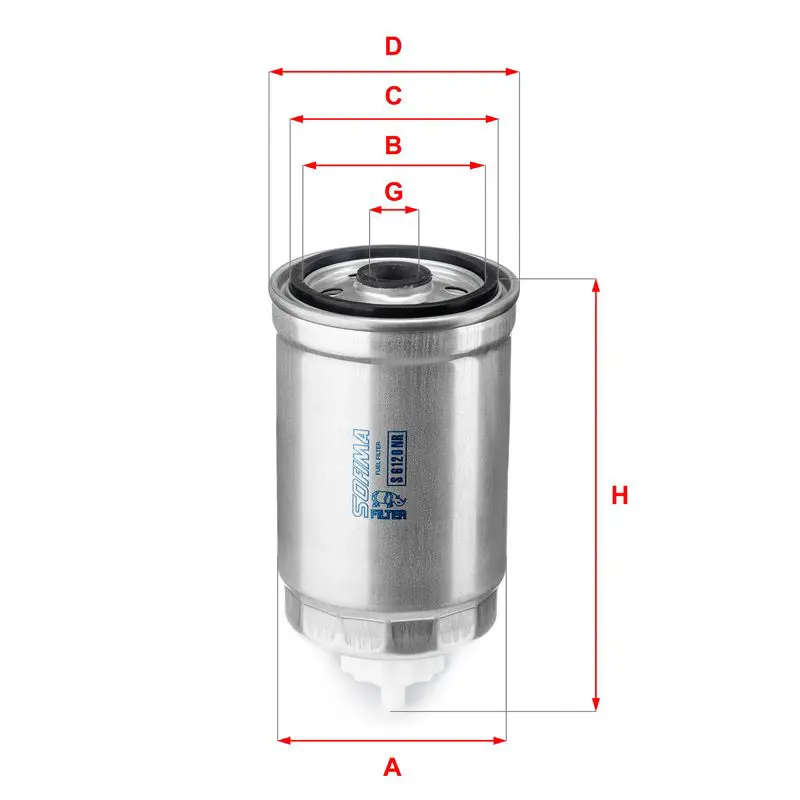 Degvielas filtrs SOFIMA S6120NR