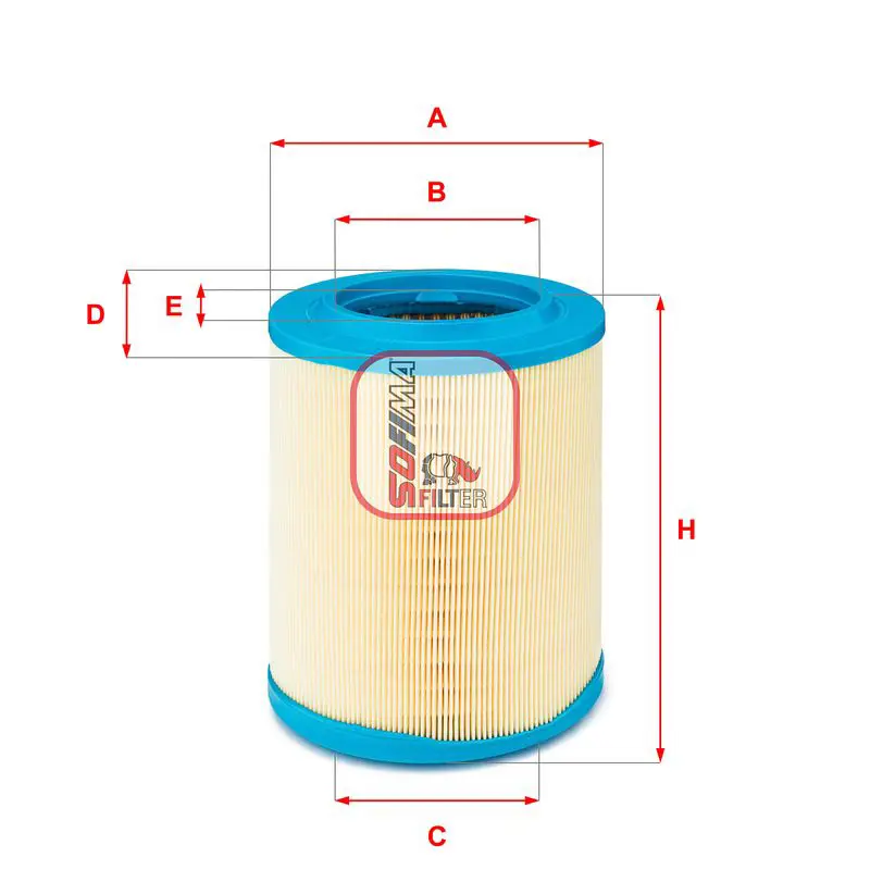 Gaisa filtrs SOFIMA S7606A