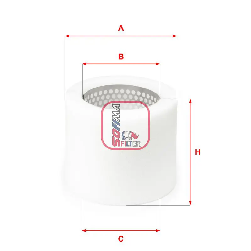 Gaisa filtrs SOFIMA S9780A