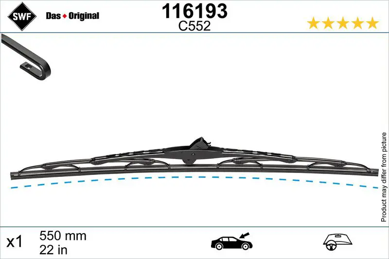 Wiper Blade SWF 116193
