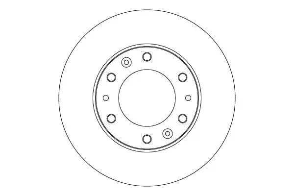 Brake Disc TRW DF6805S