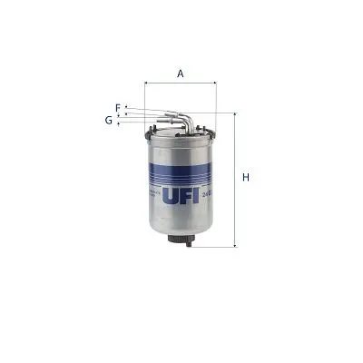 Degvielas filtrs UFI 2402200