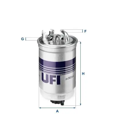 Degvielas filtrs UFI 2436501