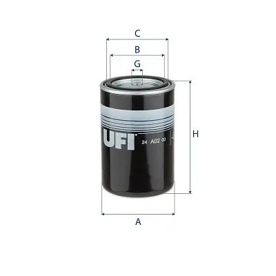 Degvielas filtrs UFI 24A0200