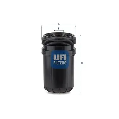 Degvielas filtrs UFI 24A7100