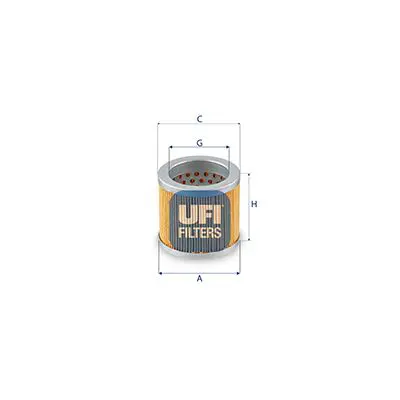 Filtrs, Hidropacēlāja sistēma UFI 2567300