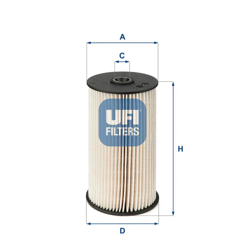Degvielas filtrs UFI 2600700