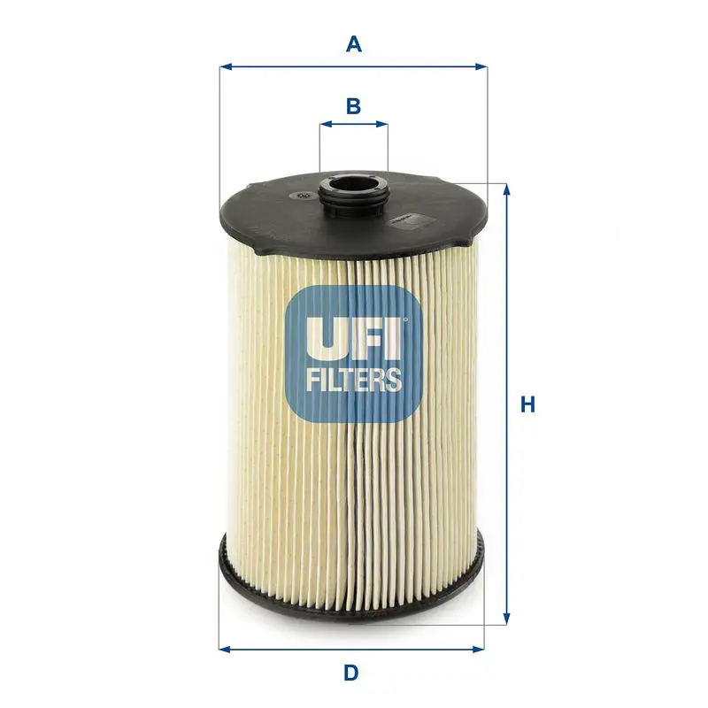 Degvielas filtrs UFI 2604300