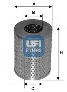 Degvielas filtrs UFI 2660200