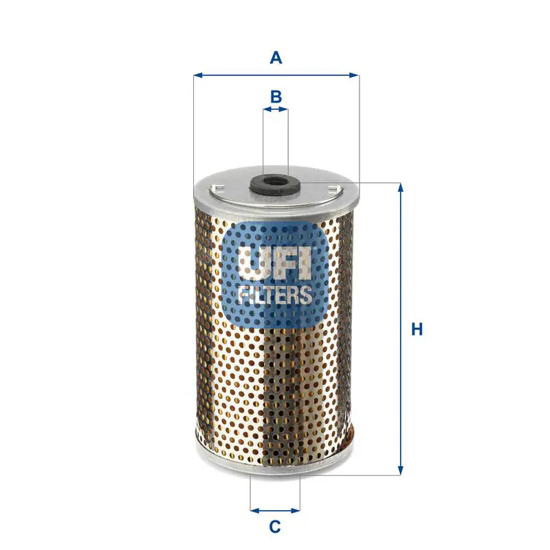 Degvielas filtrs UFI 2660400