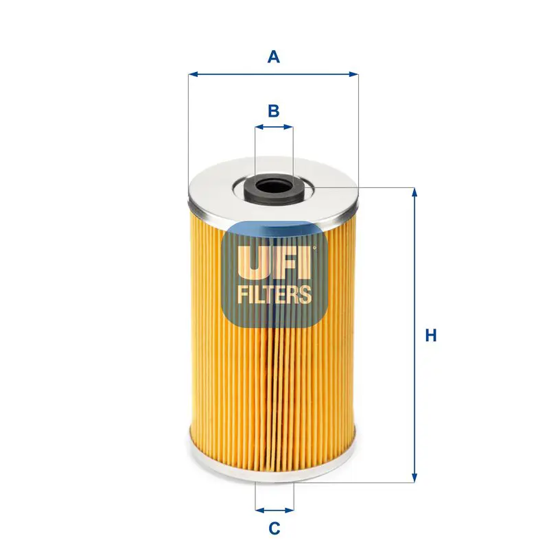 Degvielas filtrs UFI 2660900