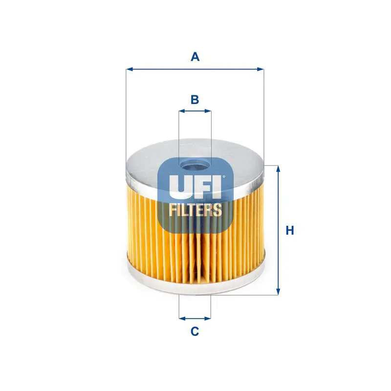 Degvielas filtrs UFI 2665200