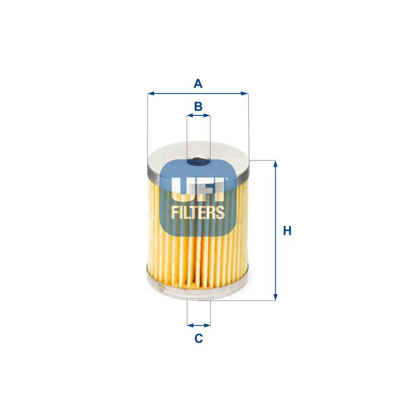 Degvielas filtrs UFI 2666000