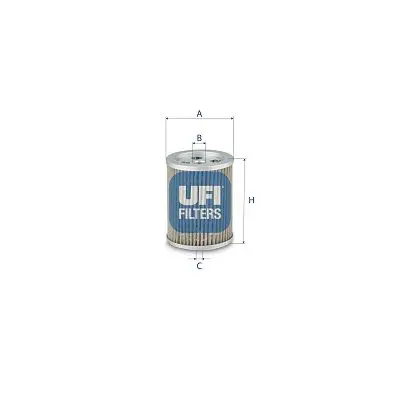 Degvielas filtrs UFI 2671900