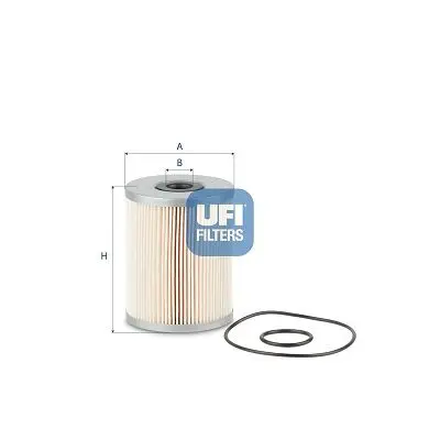Degvielas filtrs UFI 2672600