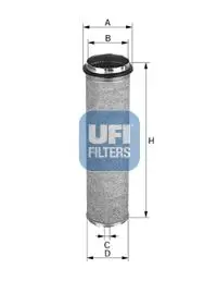Gaisa filtrs UFI 2710300